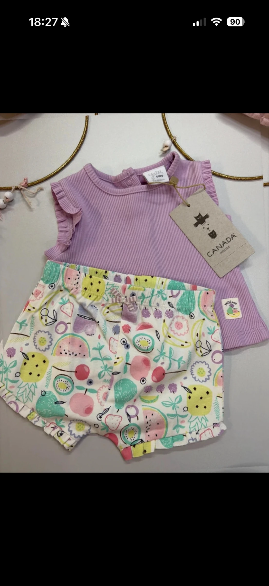 Baby Girl Set - New - Canada House - Size 3 Months – photo 5